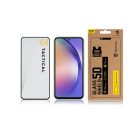 Samsung Galaxy A54 5G SM-A546B, Kijelzővédő fólia, ütésálló fólia (az íves részre is!), Tempered Glass (edzett üveg), Full Glue, Tactical Glass Shield 5D, fekete