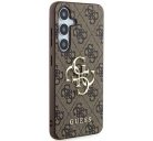 Guess 4G Big Metal Logo Samsung Galaxy A55 hátlap tok, barna