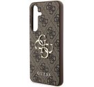 Guess 4G Big Metal Logo Samsung Galaxy A55 hátlap tok, barna