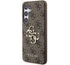 Guess 4G Big Metal Logo Samsung Galaxy A55 hátlap tok, barna