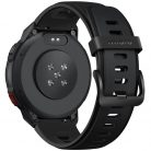 Bluetooth okosóra, szilikon szíj, fémház, v5.3, AMOLED kijelző, aktivitás és egészség mérő, vízálló, Mibro Watch GS Pro, fekete, gyári