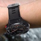 Bluetooth okosóra, szilikon szíj, fémház, v5.3, AMOLED kijelző, aktivitás és egészség mérő, vízálló, Mibro Watch GS Pro, fekete, gyári