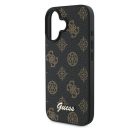 Guess Peony Script Apple iPhone 16 Plus MagSafe kompatibilis tok, fekete