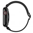 Apple Watch 4-6, SE, SE (2022) (42 / 44 mm) / Watch 7-9 (45 mm) / Watch Ultra 1-2 (49 mm), textíl pótszíj, állítható, TP Mellow, fekete