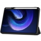 Xiaomi Pad 6 (11.0) / Pad 6 Pro (11.0), mappa tok, közepesen ütésálló, érintőceruza tartóval, Trifold, TP SC Pen, fekete