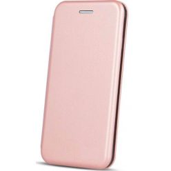   Oppo A78 4G, Oldalra nyíló tok, stand, Forcell Elegance, vörösarany