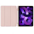 Apple iPad Air (2020 / 2022) / iPad Air 11 (2024), mappa tok, közepesen ütésálló, érintőceruza tartóval, Smart Case, TP SC Pen, rózsaszín