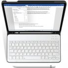 Apple iPad 10.2 (2019 / 2020 / 2021), Bluetooth billentyűzetes mappa tok, érintőceruza tartó, TP SC Pen + Keyboard, fekete