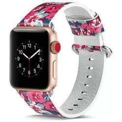   XPRO™ Apple Watch mintás bőr szíj F2 42mm / 44mm / 45mm / 49mm