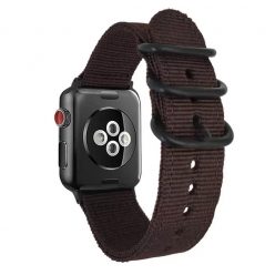   XPRO™ Apple Watch szőtt műanyag szíj 42mm / 44mm / 45mm / 49mm fekete