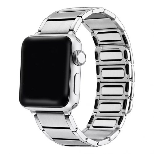 XPRO™ Apple Watch rozsdamentes acél szíj mágneses csattal ezüst 42mm / 44mm / 45mm / 49mm