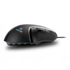 NGS GMX-125 Ergonomikus vezetékes Gamer egér 7200Dpi LED világítással, fekete