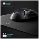 NGS GMX-125 Ergonomikus vezetékes Gamer egér 7200Dpi LED világítással, fekete