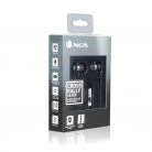 NGS Cross Rally Fém Headset Jack 3.5mm 1.2m, Ezüst