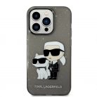 Karl Lagerfeld tok fekete KLHCP14LHNKCTGK Iphone 14 Pro készülékhez