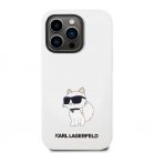 Karl Lagerfeld tok fehér KLHCP14LSNCHBCH Iphone 14 Pro készülékhez