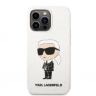 Karl Lagerfeld tok fehér KLHCP13LSNIKBCH Iphone 13 Pro készülékhez