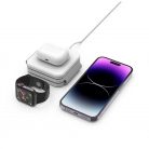 Tech-Protect QI15W-A24 3in1 MagSafe vezeték nélküli töltő fehér