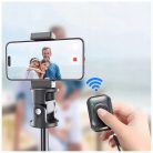 Tech-Protect L03S Vezeték nélküli Selfie bot Tripod Fekete