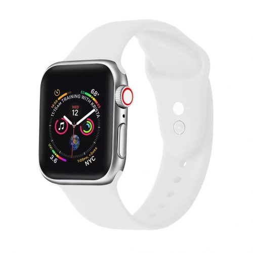 XPRO™ Apple Watch szilikon sport szíj Fehér 38mm / 40mm / 41mm