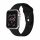 XPRO™ Apple Watch szilikon sport szíj Fekete 42mm / 44mm / 45mm / 49mm