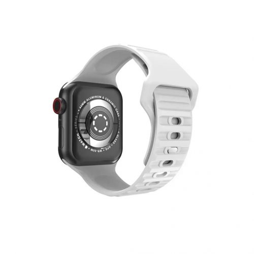 XPRO™ Apple Watch sport szilikon szíj Fehér 42mm/44mm/45mm/49m