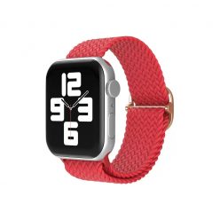   XPRO™ Apple Watch szőtt szövet körpánt Piros 38mm/40mm/41mm