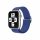 XPRO™ Apple Watch szőtt szövet körpánt Kék 42mm/44mm/45mm/49mm