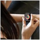 Tech-Protect tok DEFENSE 360 Fekete / Narancs színű, Apple Watch 44mm készülékhez