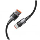 Tech-Protect Ultraboost Kábel USB-C 66W/6A 1m Szürke