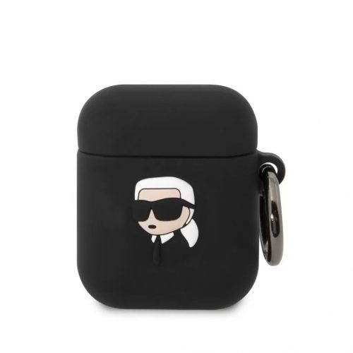 Karl Lagerfeld tok fekete KLA2RUNIKK Airpods 1 / Airpods 2 készülékhez