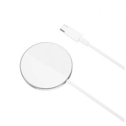   XO Qi MagSafe Vezeték nélküli Töltő CX011 Ezüst / Fehér