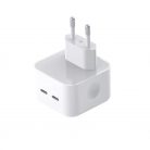 XO L02 PD35W Hálózati Töltő adapter 2*USB-C fehér