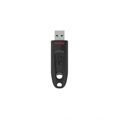 Western Digital SanDisk Ultra 16 GB USB 3.0 Flash Drive - Black - 80 MB/s Olvasási sebesség - Pendrive