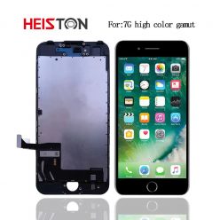   Heiston FHD magas színtartományú Fekete kijelző Apple iPhone 7 készülékhez