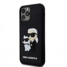 Karl Lagerfeld tok fekete KLHCP12M3DRKCNK Apple Iphone 12 / 12 Pro készülékhez