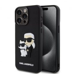   Karl Lagerfeld tok fekete KLHCP13X3DRKCNK Apple Iphone 13 Pro Max készülékhez