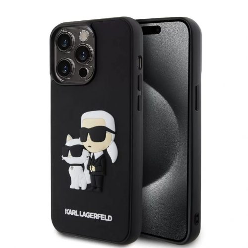 Karl Lagerfeld tok fekete KLHCP13X3DRKCNK Apple Iphone 13 Pro Max készülékhez