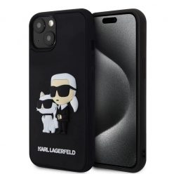   Karl Lagerfeld tok fekete KLHCP14S3DRKCNK Apple Iphone 14 készülékhez