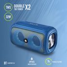 NGS Roller Beast Azure Bluetooth Hangszóró IPX5 32W - BT / USB / TF / AUX IN - TWS