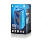 NGS Roller Beast Azure Bluetooth Hangszóró IPX5 32W - BT / USB / TF / AUX IN - TWS