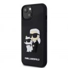 Karl Lagerfeld tok fekete KLHCP15S3DRKCNK Apple Iphone 15 készülékhez