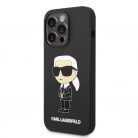 Karl Lagerfeld tok fekete KLHCP15XSNIKBCK Apple Iphone 15 Pro Max készülékhez