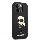 Karl Lagerfeld tok fekete KLHCP15XSNIKBCK Apple Iphone 15 Pro Max készülékhez