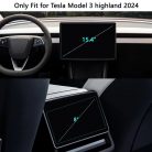 XPRO™ Matte Tempered Glass 0.33mm kijelzővédő üveg / üvegfólia felhelyező applikátorral TESLA Model 3 Highland (2024), 2db