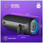 NGS Roller Furia 2 Fekete Bluetooth Hangszóró IPX7 60W