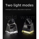 3in1 QI magnetic Crsytal light charger 15W Black