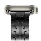 Tech-Protect STAINLESS LINE rozsdamentes acél óraszíj Fekete, Apple Watch 42mm / 44mm / 45mm / 49mm készülékhez