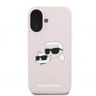 Karl Lagerfeld tok pink KLHMP16SSKCHPPLP Apple Iphone 16 készülékhez