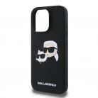 Karl Lagerfeld tok fekete KLHMP16LSKCHPPLK Apple Iphone 16 Pro készülékhez